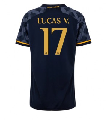 Real Madrid Lucas Vazquez #17 Udebanetrøje Dame 2023-24 Kort ærmer